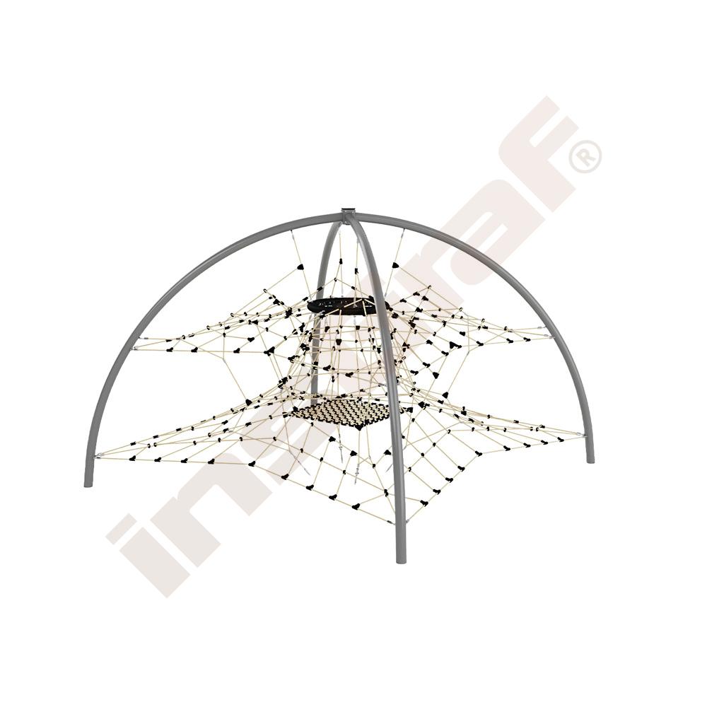 Seilgerät Storchennest 2, beige-schwarz