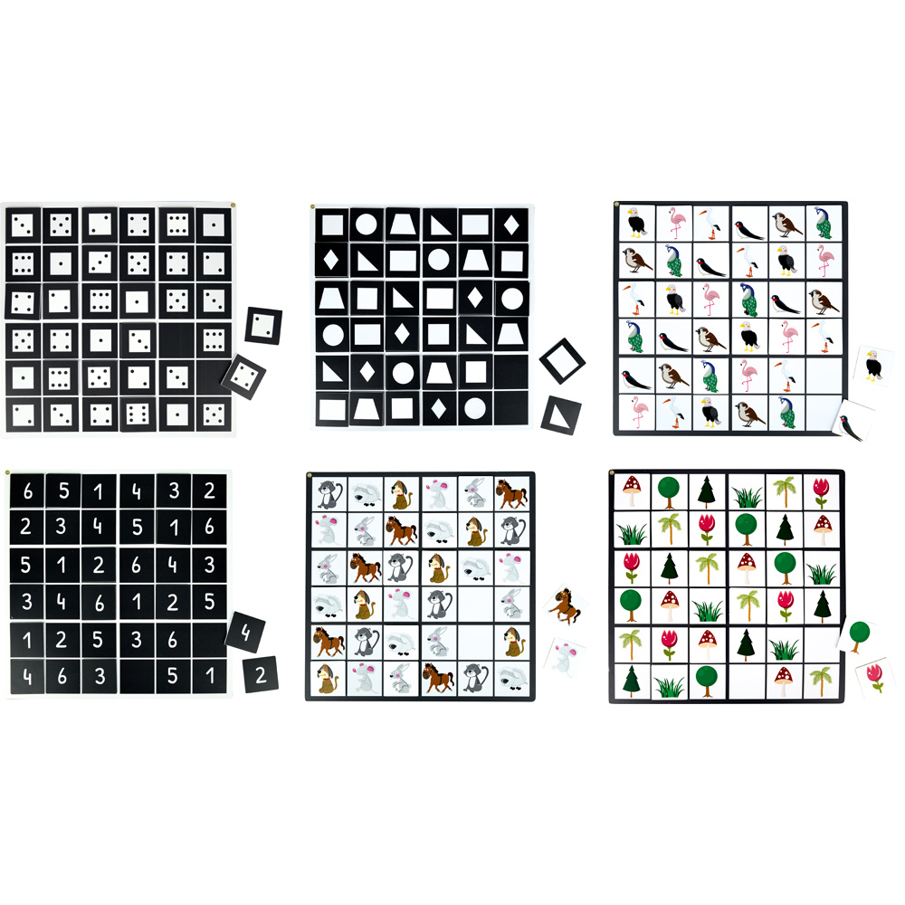 Zostava Sudoku 6 x 6