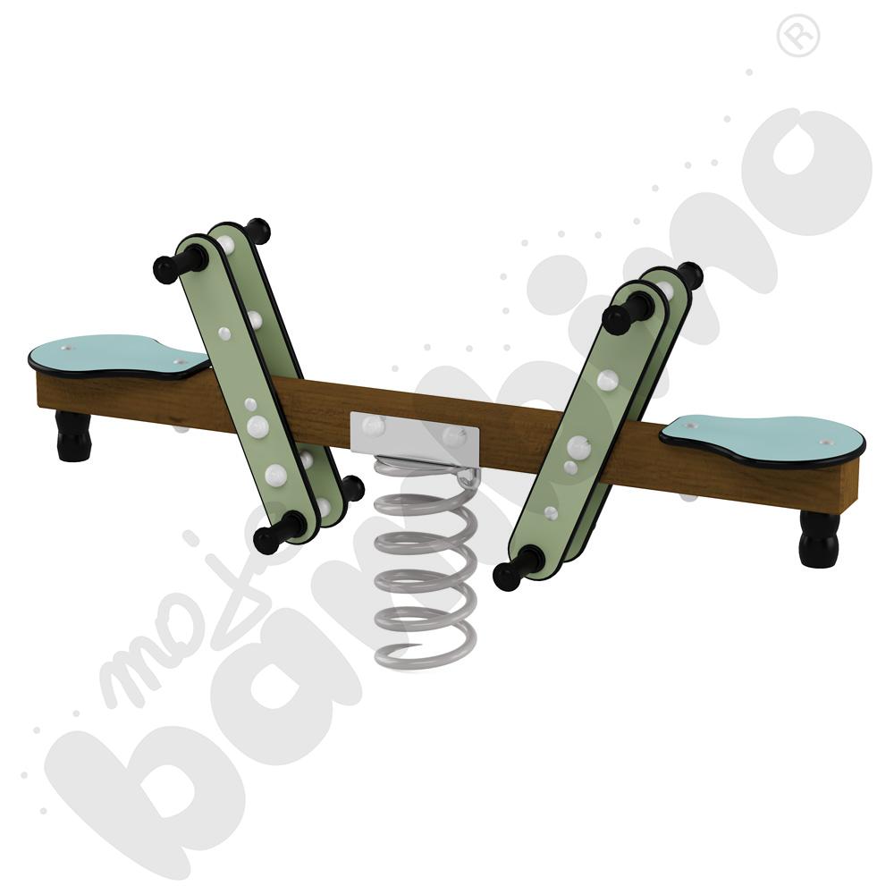 Ważka na sprężynie Urbi C na podstawie metalowej