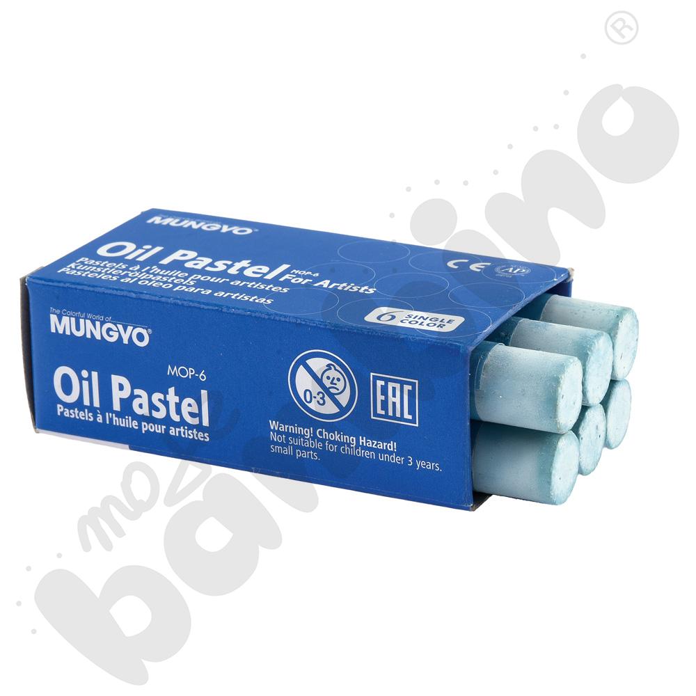 Pastele olejne 6 szt. jasnoniebieskie