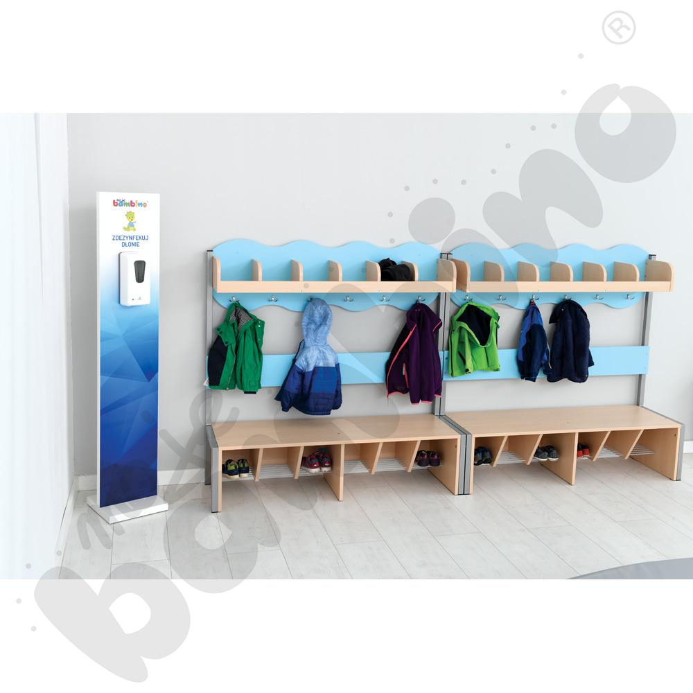 Stojak z dozownikiem