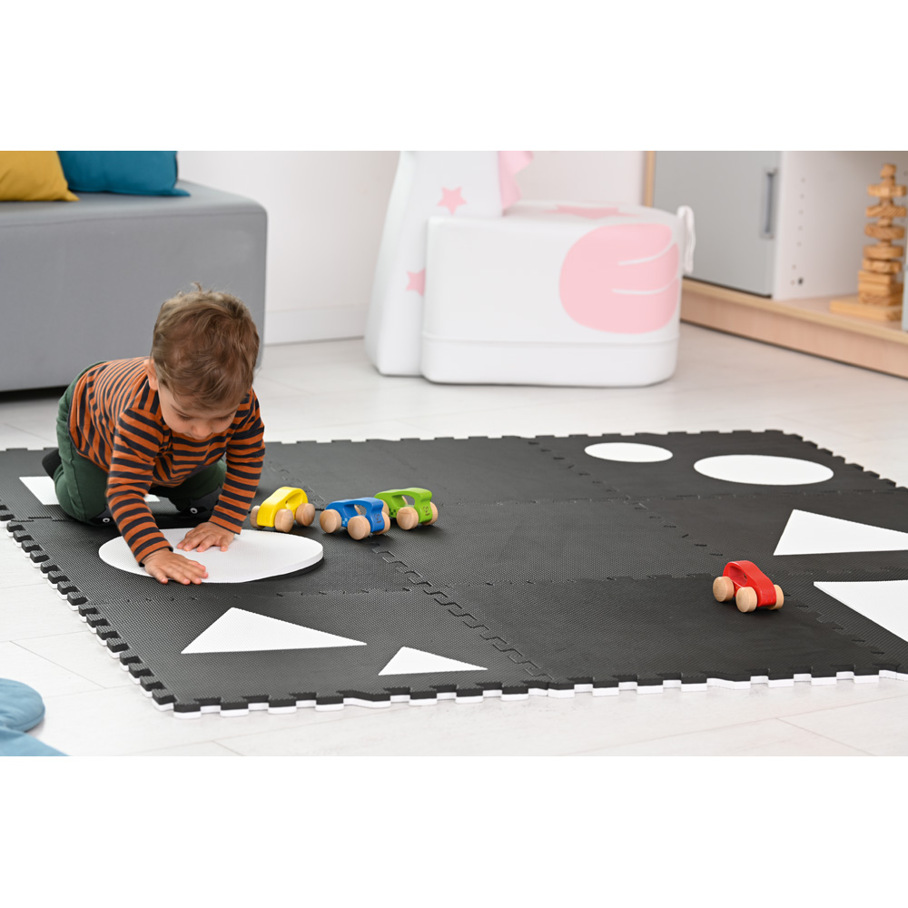 Puzzle podložka - 3D kontrasty