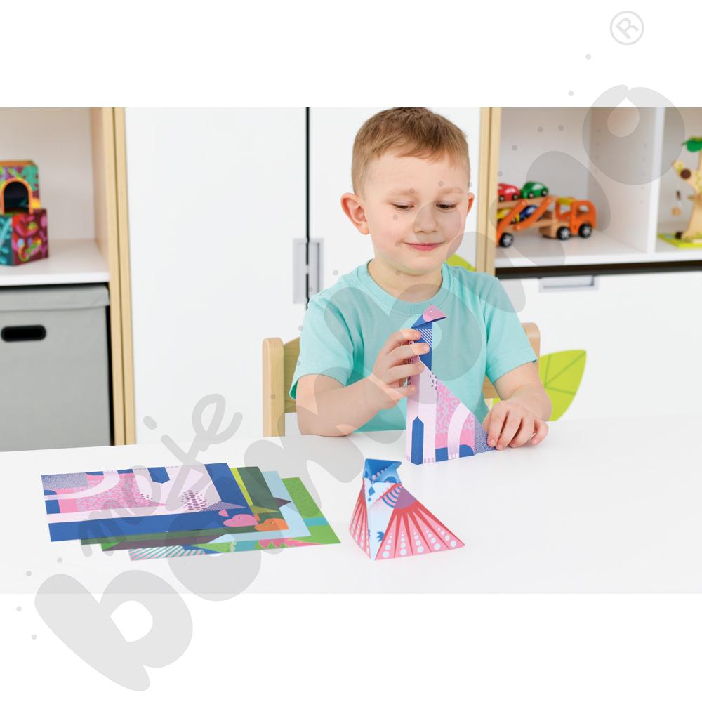 Zestaw do origami - dinozaury