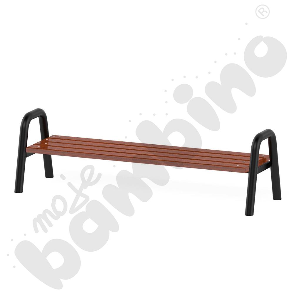 Ławka Spartan, mahoń