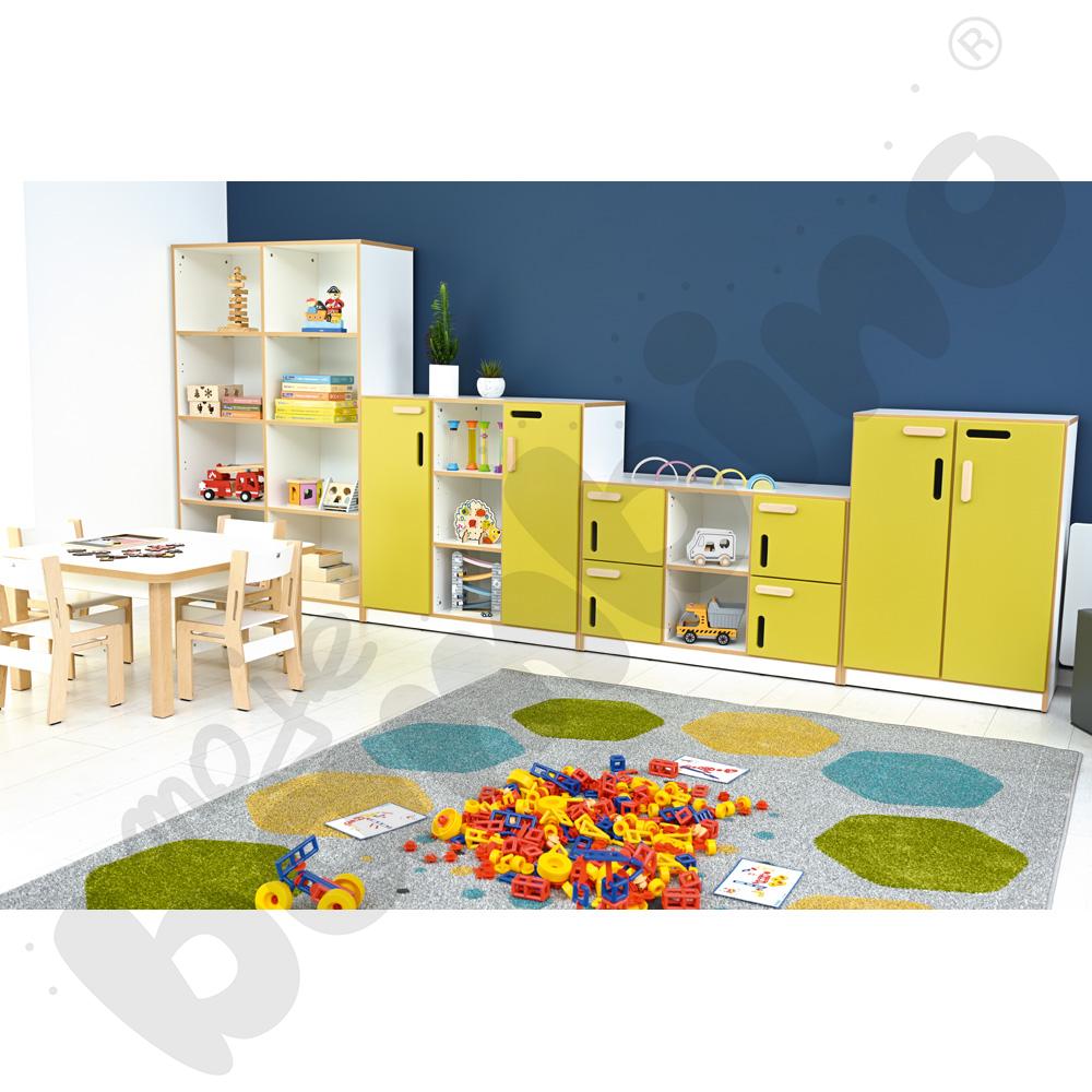 Średnia szafka NEA z 6 przegrodami