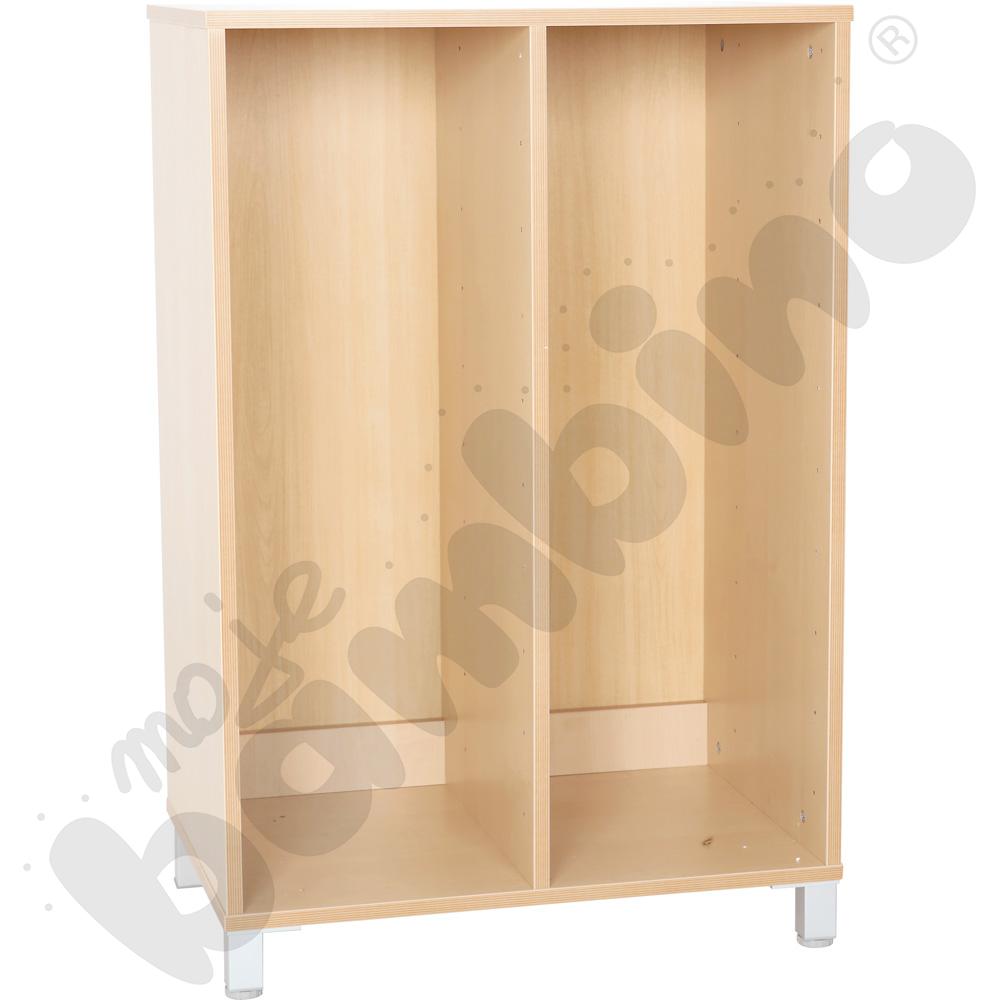 Szafka Flexi L na pojemniki na nóżkach - 2 kolumny