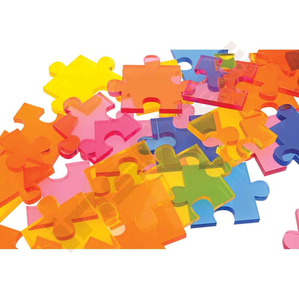 Lumipuzzle - průhledné puzzle
