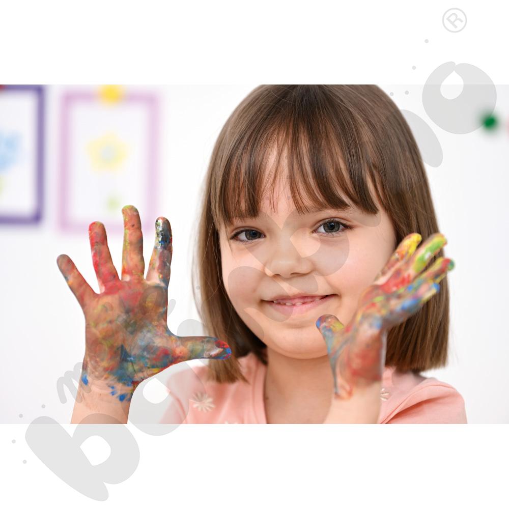 Farby do malowania palcami - 6 szt.