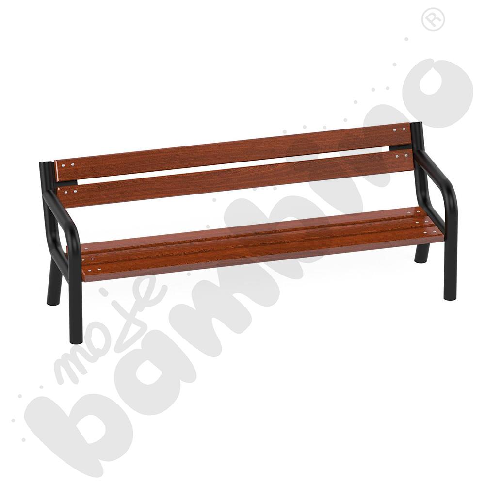 Ławka Viking, mahoń