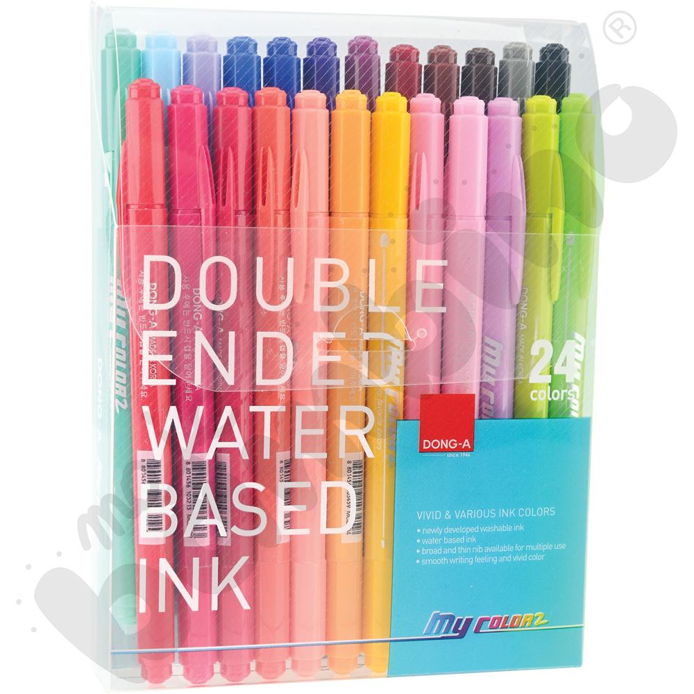 Pisaki dwustronne, 24 kol.