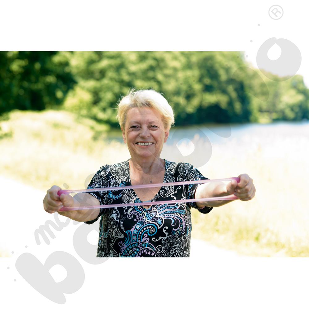 Żelowa opaska do rozciągania ciała (opór słaby)