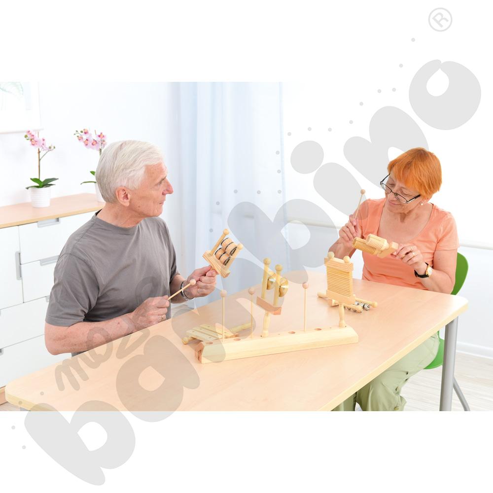 Zestaw perkusyjny na listwie