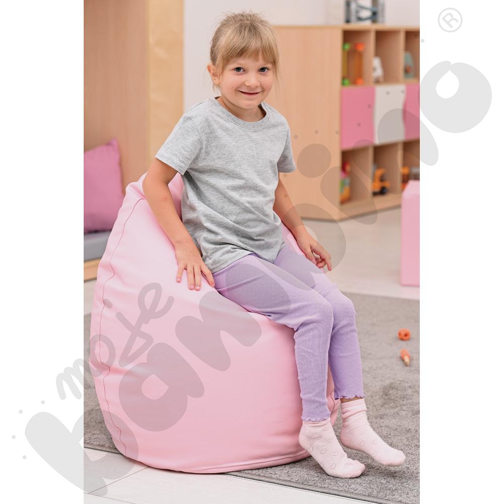 Gruszka mini jasnoróżowy pastel - MED