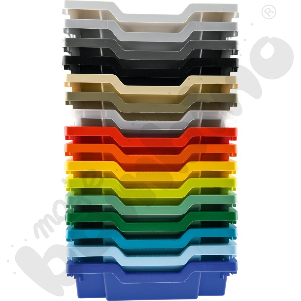 Pojemnik płytki 1 - biały