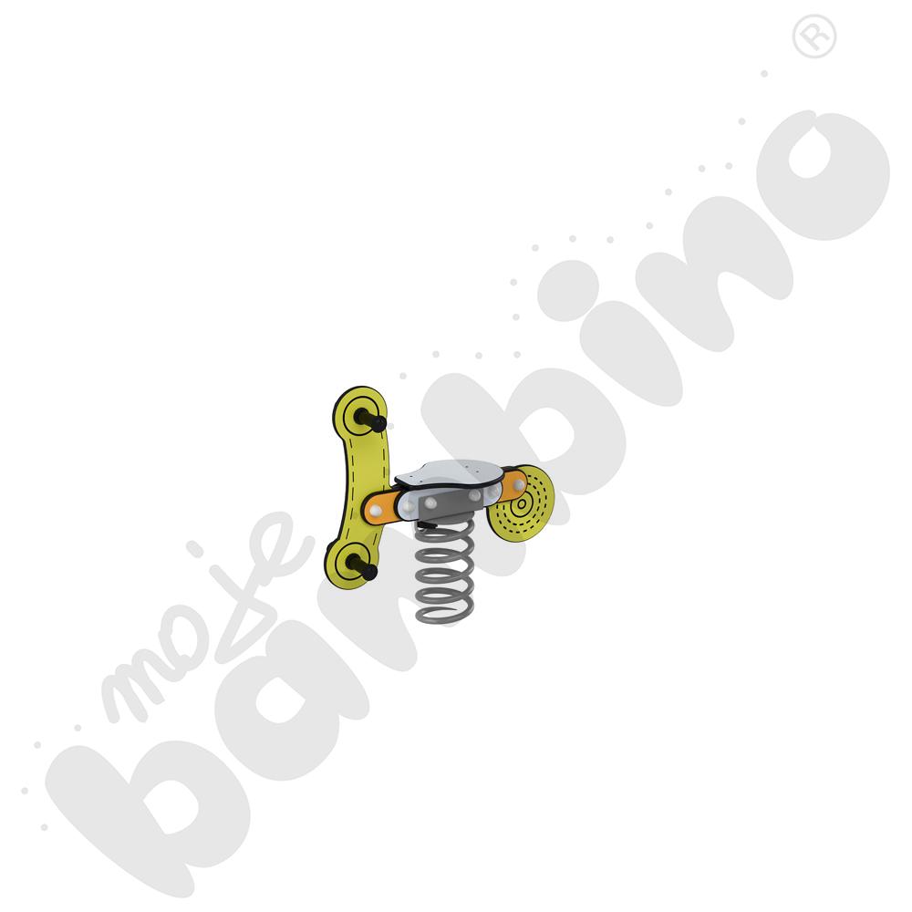 Milo - sprężynowiec 2 na podstawie betonowej