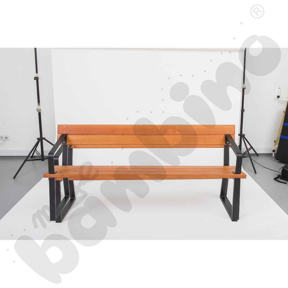 Ławka profilowa z podłokietinkiem