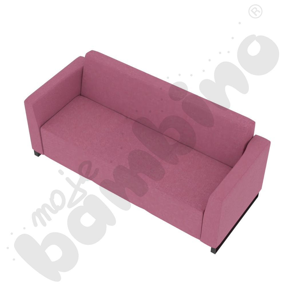 Sofa Universum 3-os. wys. 82 cm, 2 boki niskie, tkanina RO13
