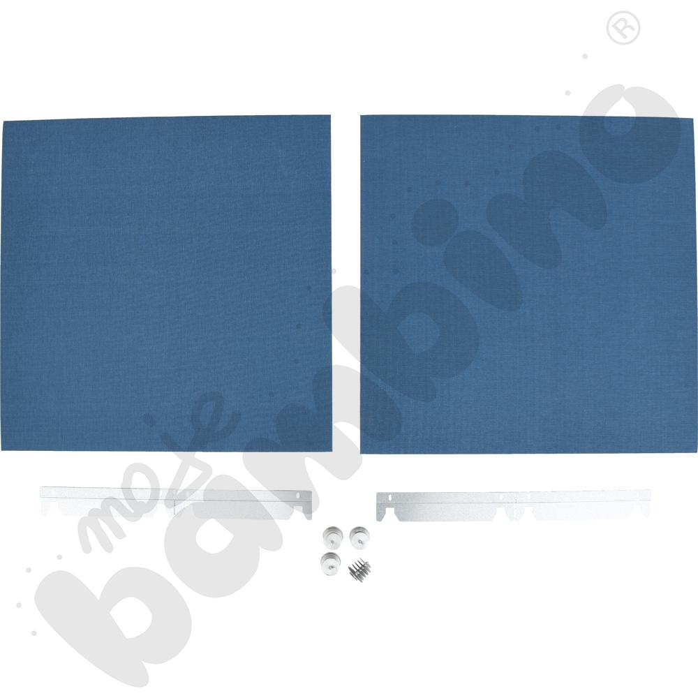 Panele Ecophon Akusto One ciemnoniebieskie 60 x 60, 2 szt.