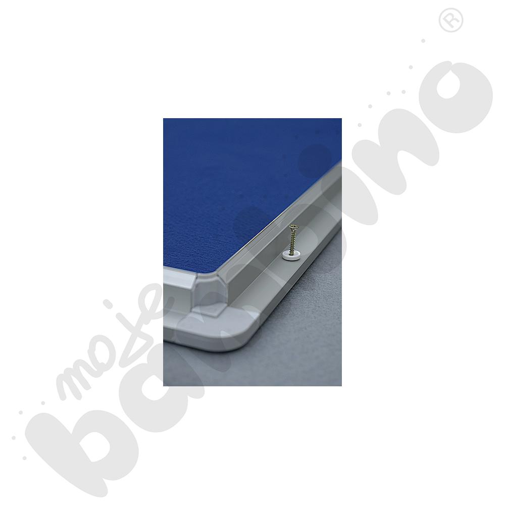 Gablota wewnętrzna otwierana do góry tekstylna 120 x 90 cm