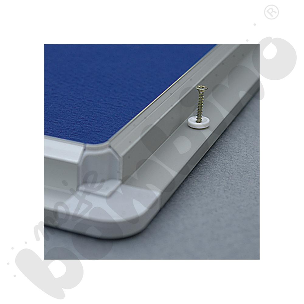 Gablota wewnętrzna otwierana do góry tekstylna 90 x 60 cm