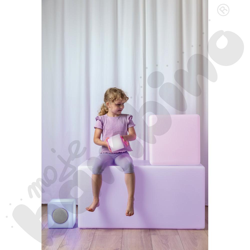 Lampa LED - sześcian mały 