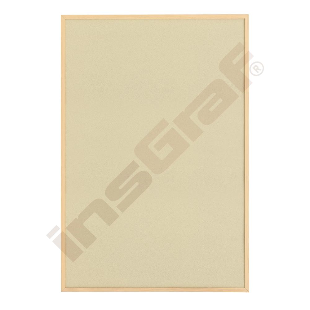 Korková tabule 100 x 150 cm - pastelově béžová