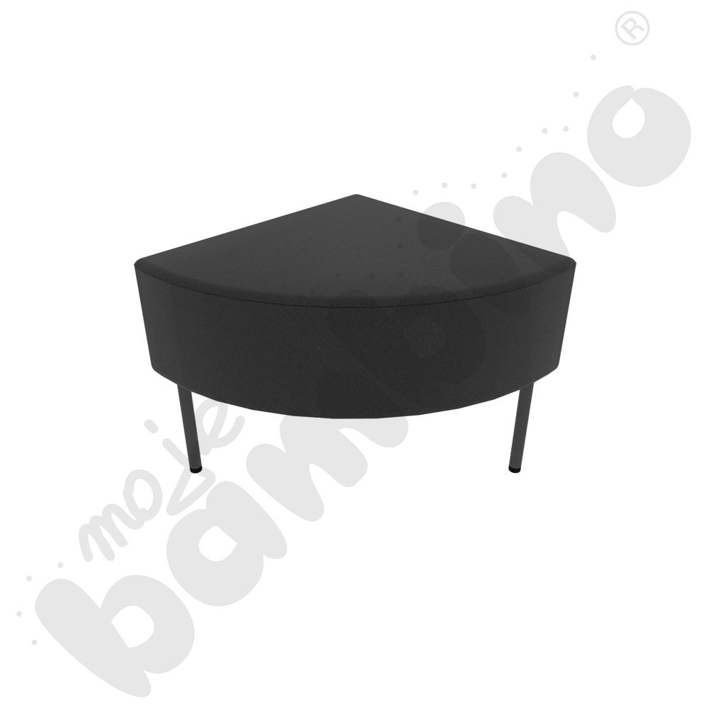 Narożnik Versa 50x50 cm z plastikowymi stopkami, stelaż antracytowy, tkanina BD14