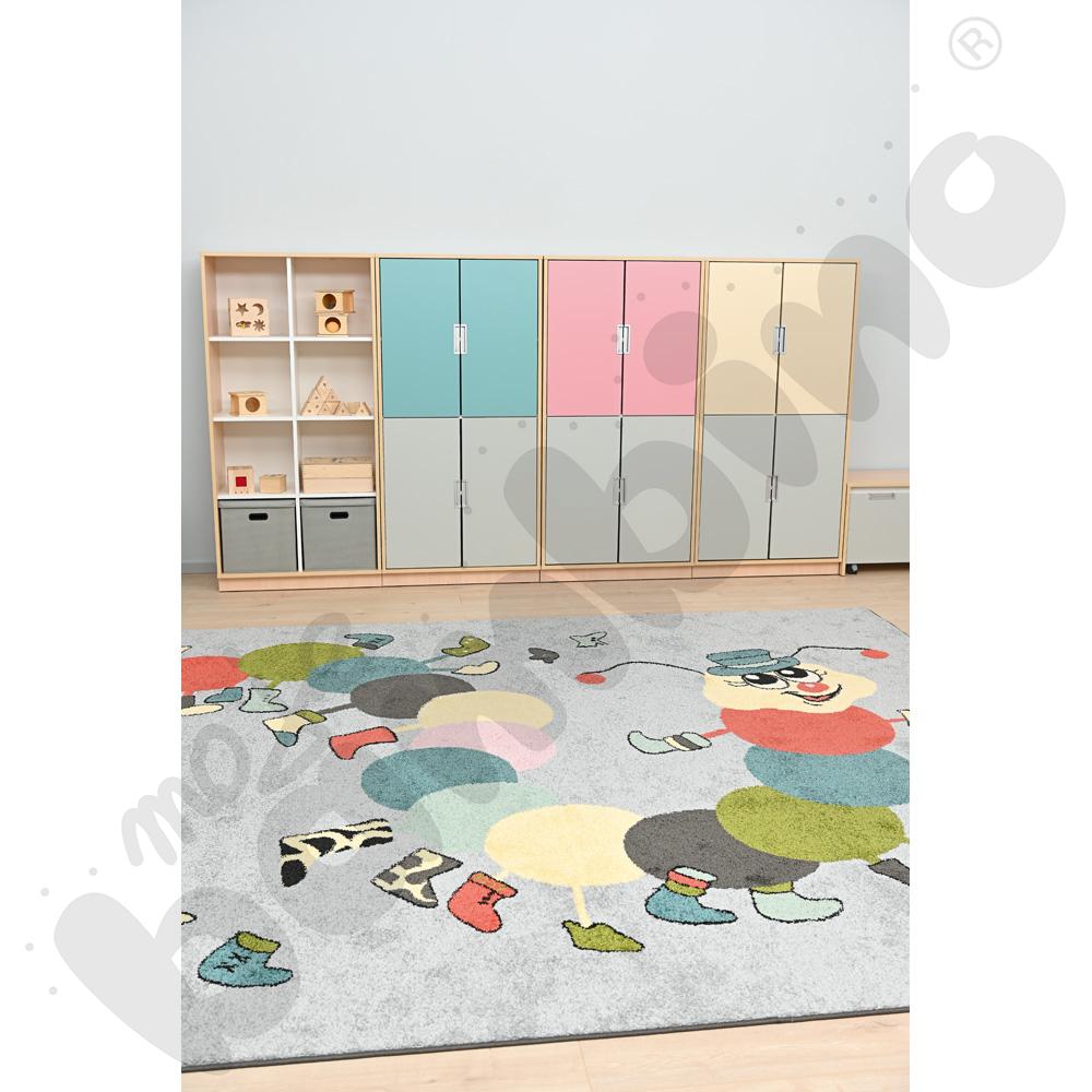 Quadro - szafka XL z 3 półkami, klon jasny