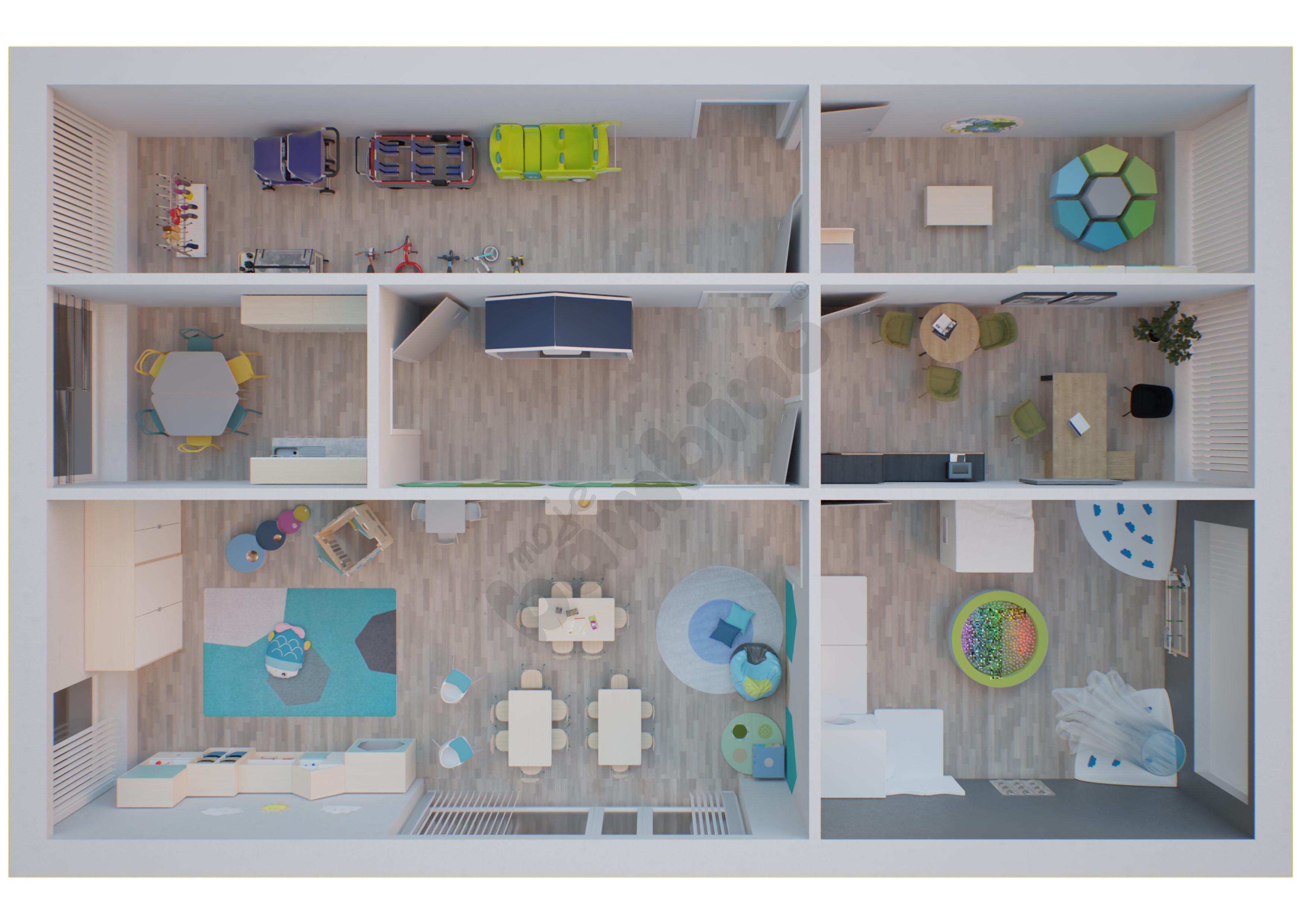 Sala główna dla dzieci