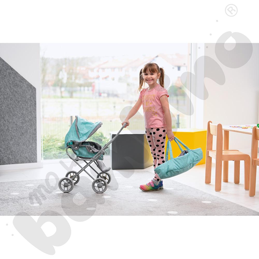 Wózek z lalką - zestaw Dorotki