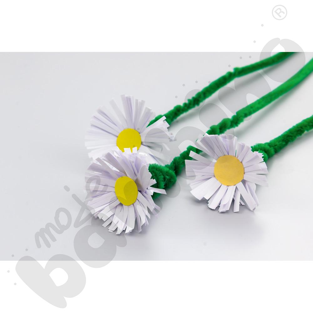 Druciki kreatywne 0,4 x 30, 100 szt. - zielone