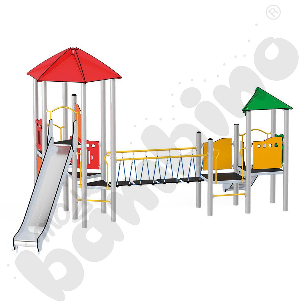 Orbis - baszta 9, metalowe słupy