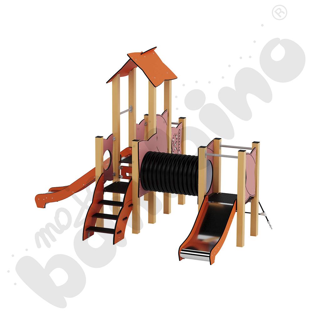 Zestaw Urbi 5, słupy metalowe A