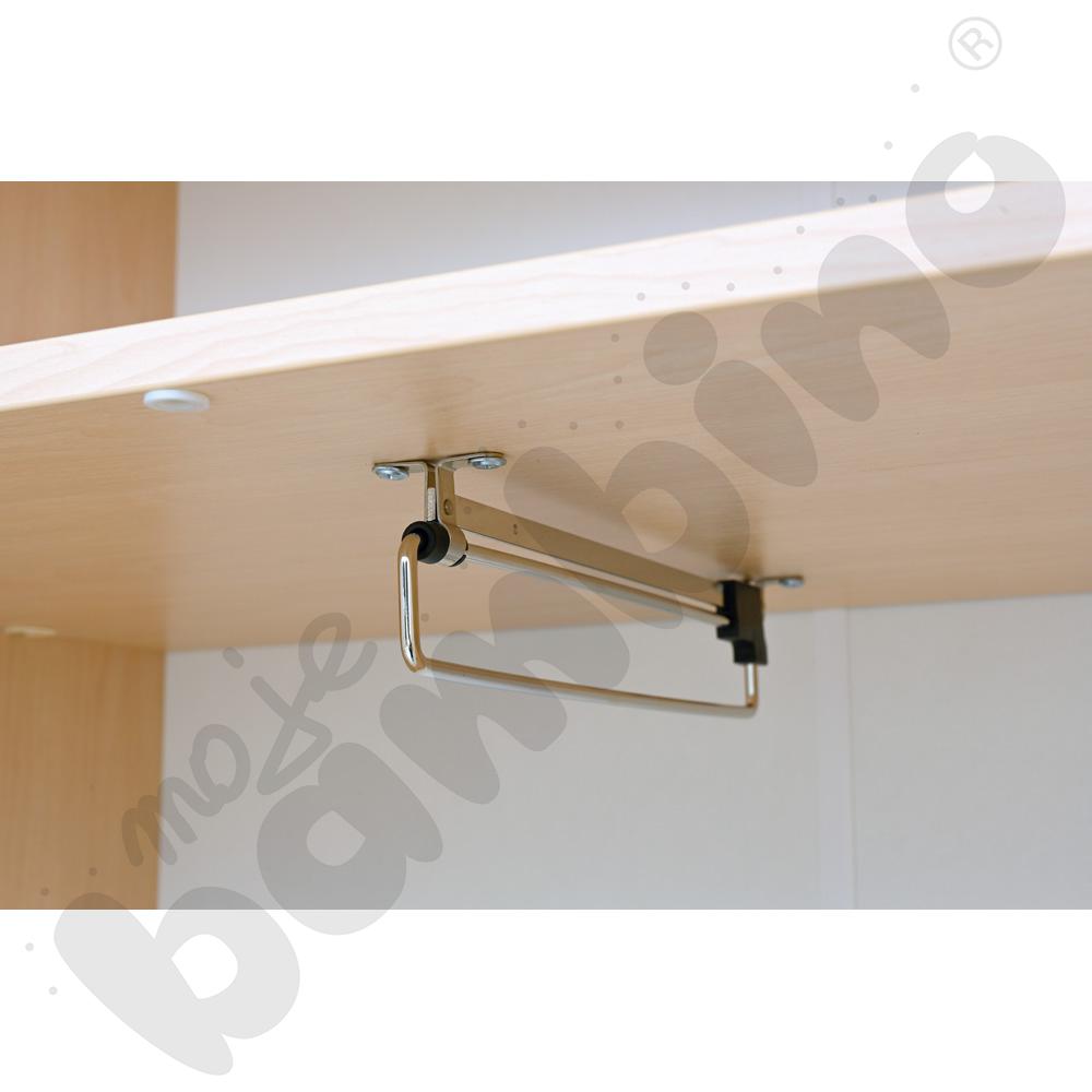 Szafa Grande ubraniowa - klon jasny-szara