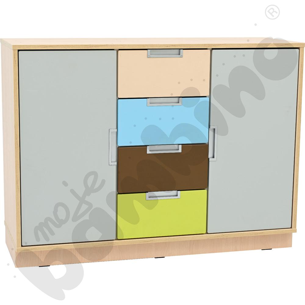 Quadro - zestaw 216, skrzynia klon jasny