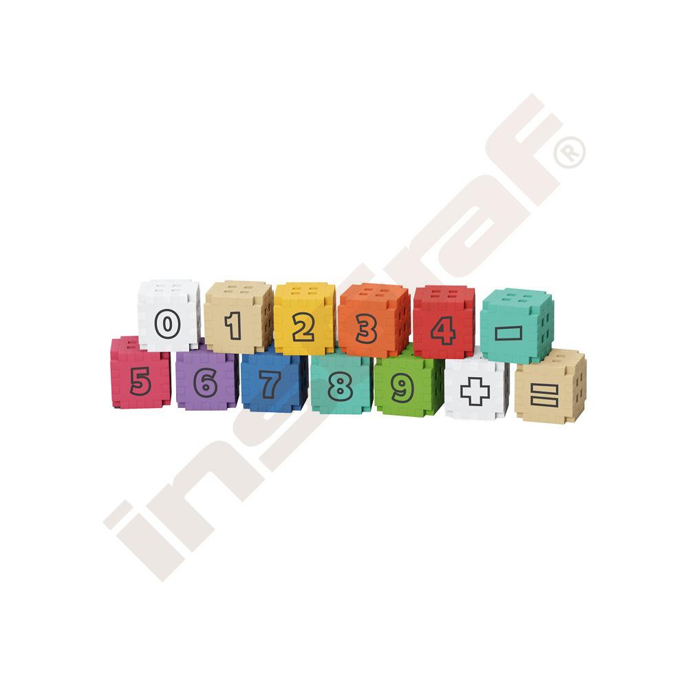 Mini Waffle matematické kocky, 600 ks