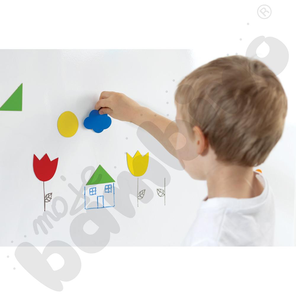 Magnetyczne arkusze A4, 7 kol.