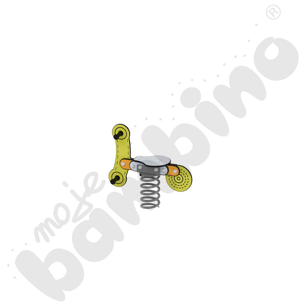 Milo - sprężynowiec 2 na podstawie betonowej