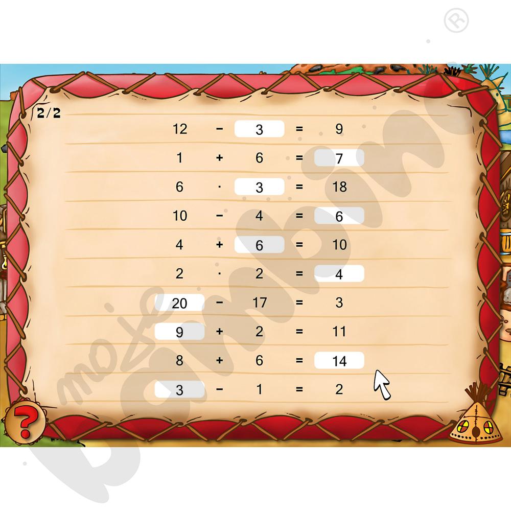 Matematyka na Dzikim Zachodzie – program multimedialny