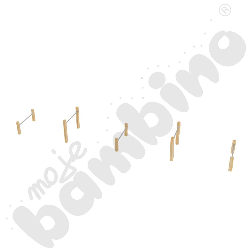 Robinio - płotki do przeskoków