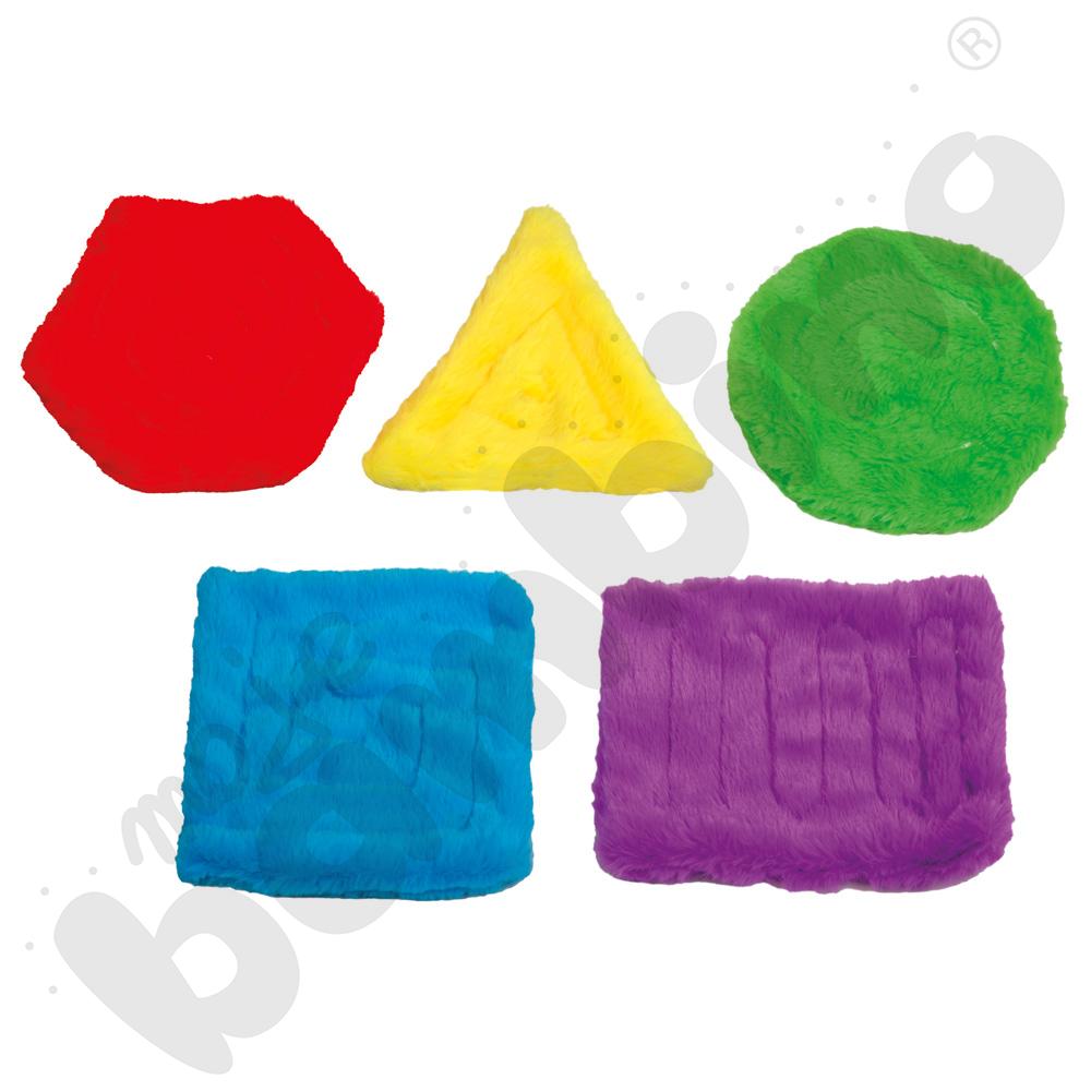 Geometryczne maty z labiryntem, 5 szt.