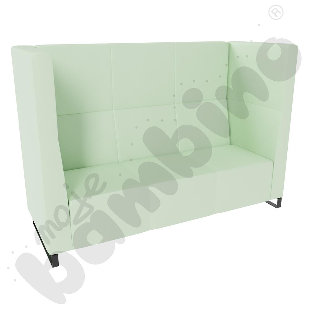 Sofa Universum 3-os. wys. 133 cm, 2 boki średnie, tkanina MT16