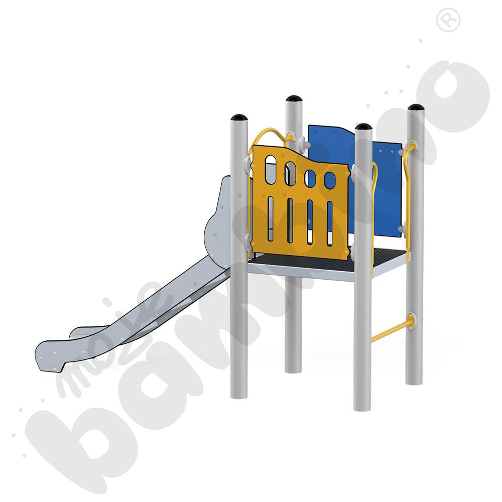 Orbis - platforma 1, metalowe słupy