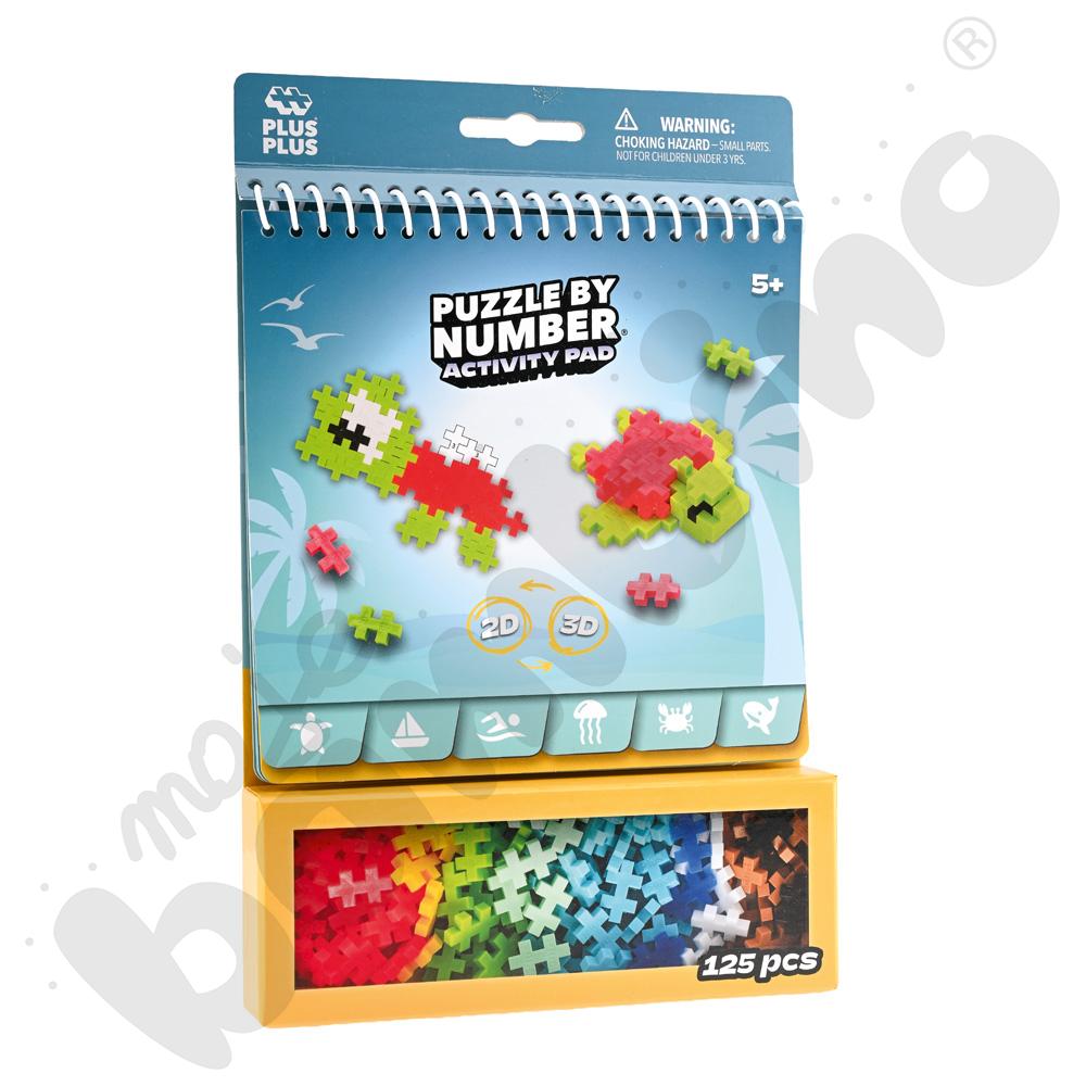 Plus-Plus klocki - puzzle według numerów