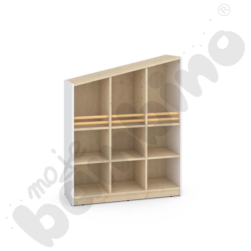 Szafka wysoka FLO prawa biała