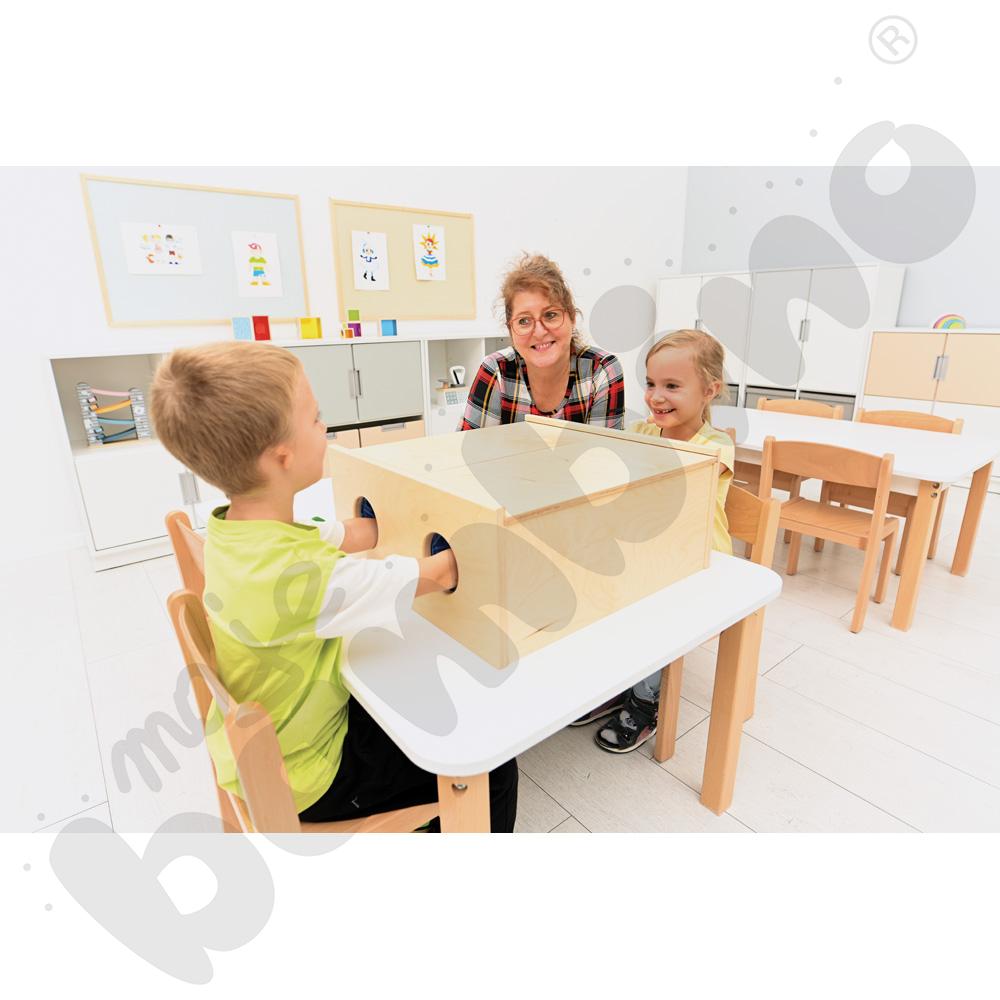 Skrzynka skarbów z 4 otworami