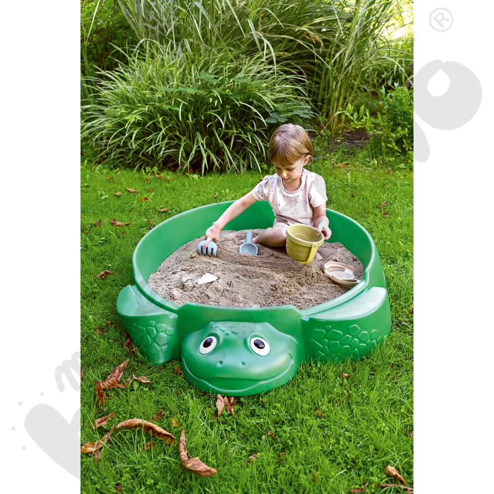 Żółwiowa piaskownica jasnozielona