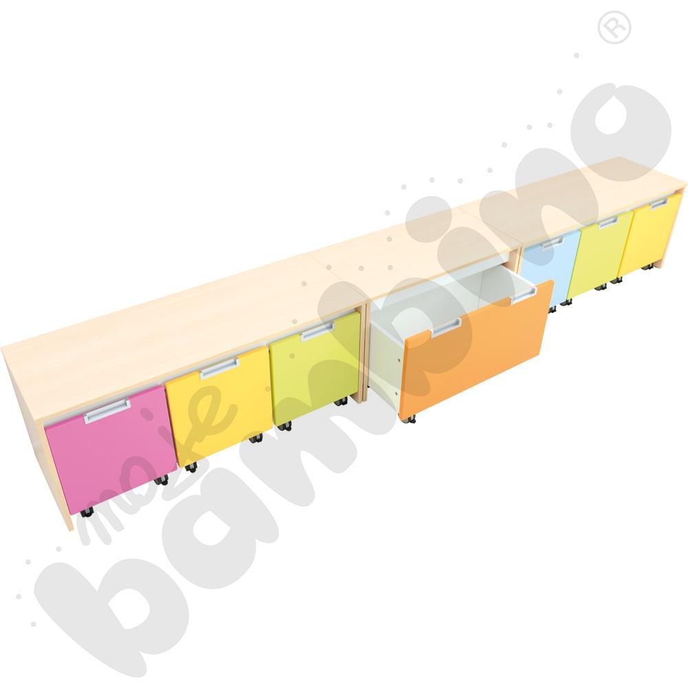 Quadro - zestaw 110, skrzynia klon jasny