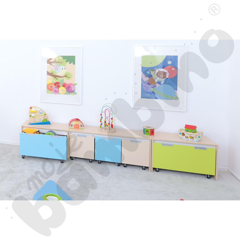 Quadro - zestaw 140, skrzynia klon jasny