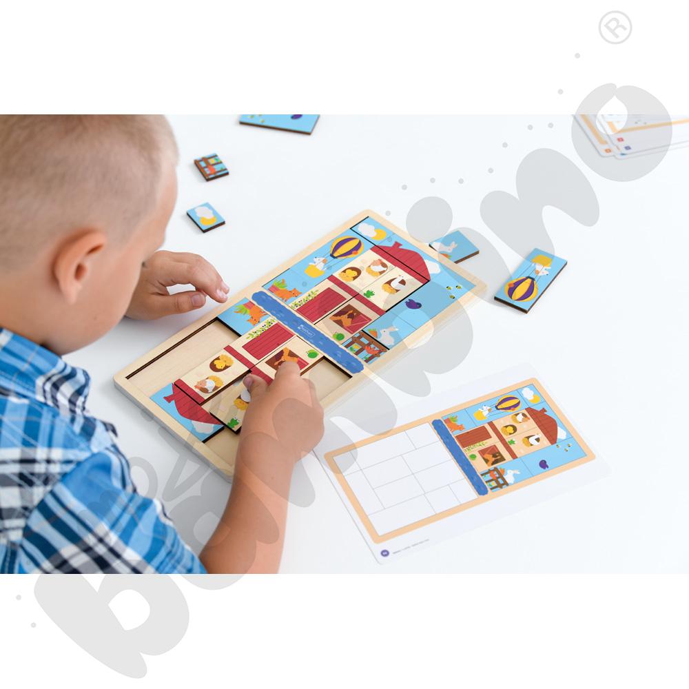 Zestaw aktywności LudiTab - odbicie w wodzie